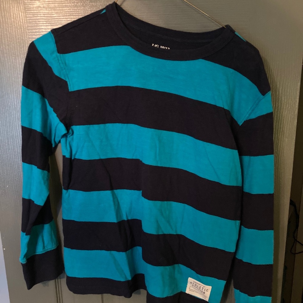 Striped Long Sleeve Top, 10/12